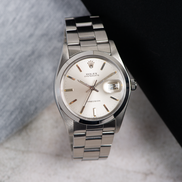 Rolex Oysterdate Precision 6694 Silver Dial 1978 – môlevintagewatches