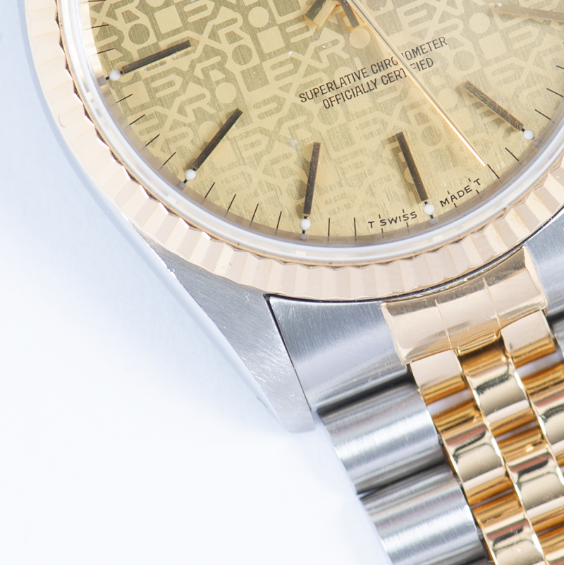 Rolex Oyster Perpetual Datejust 16233Jubilee Dial1993