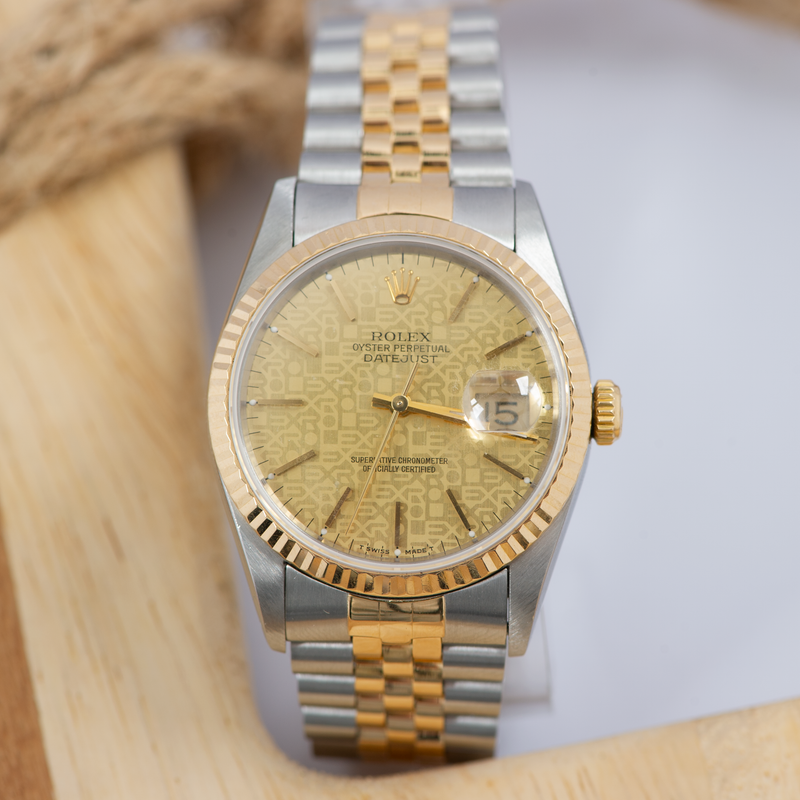 Rolex Oyster Perpetual Datejust 16233Jubilee Dial1993