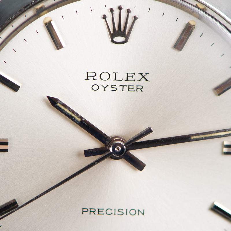 Rolex Oyster Precision No Date 6426 Silver Dial 1973