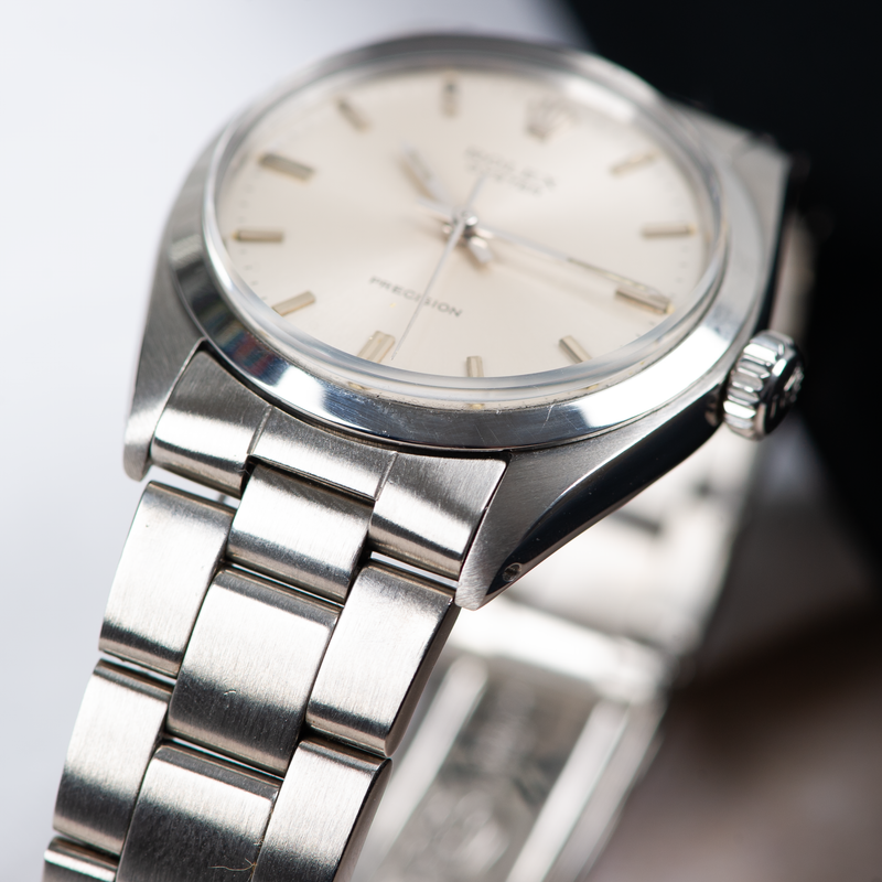 Rolex Oyster Precision No Date 6426 Silver Dial 1973