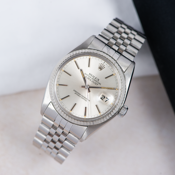 Rolex Oyster perpetual Datejust 16014 Silver Dial 1978