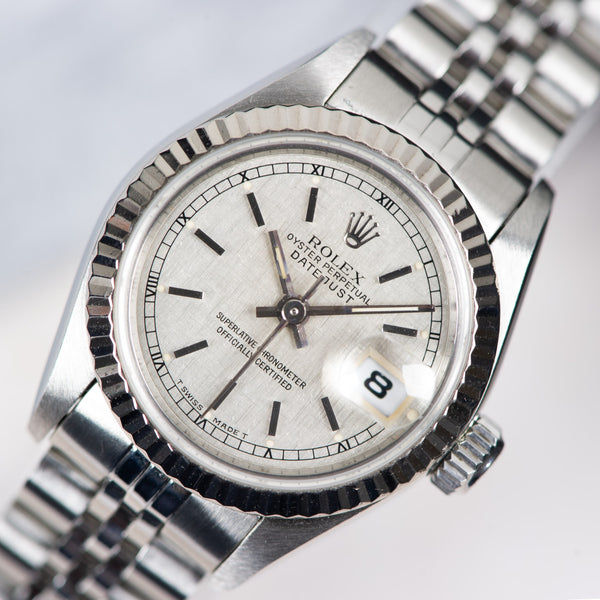 Rolex Oyster perpetual Lady Datejust 69174 Linen Dial 1991