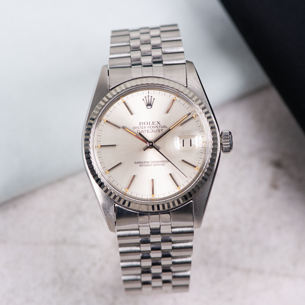 Rolex Oyster Perpetual Datejust 16014 Silver Dial 1979