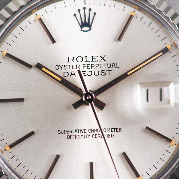 Rolex Oyster Perpetual Datejust 16014 Silver Dial 1979