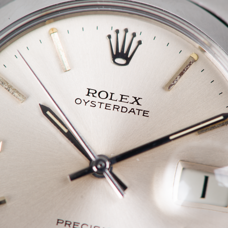 Rolex Oysterdate Precision 6694 Silver Dial 1972