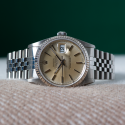 Rolex Oyster Perpetual Datejust 16234 Tropical Silver Dial 1989